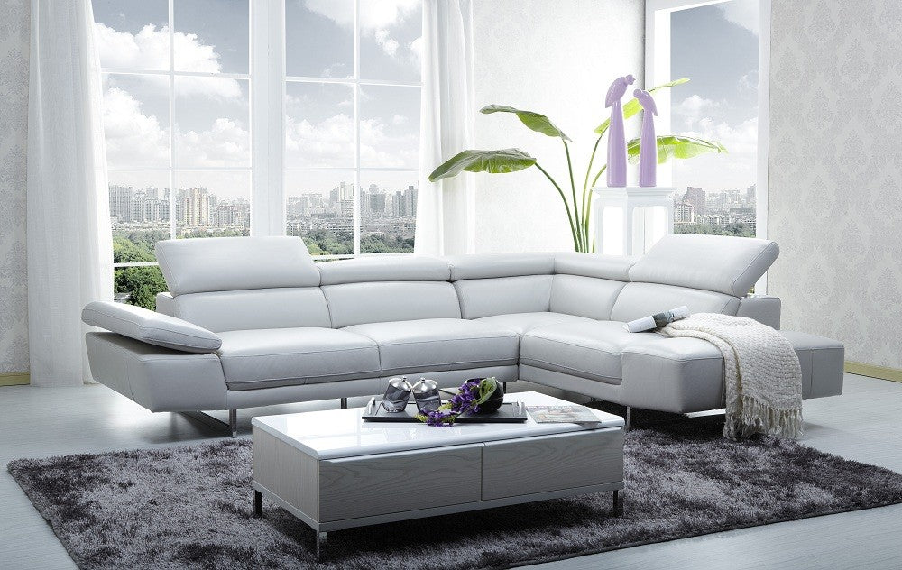 Italian Leather Sectional
