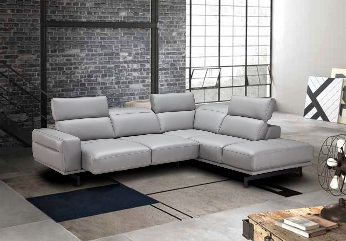 Davenport Leather Sectional