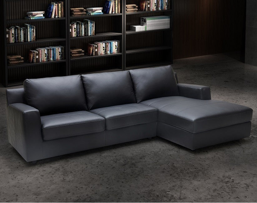 Elizabeth Premium Sectional Sleeper in Black