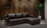 Taylor Premium Sectional Sleeper in Brown