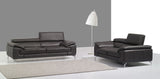 Premium Leather Sofa Set in Coffee A973