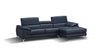 Blue A973B Premium Leather Sectional