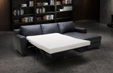 Elizabeth Premium Sectional Sleeper in Black