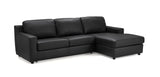 Elizabeth Premium Sectional Sleeper in Black