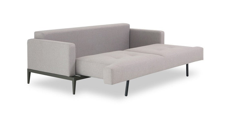 Sleeper Sofa In Gunmetal Gray