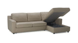 Jenny Premium Sectional Sleeper in Beige