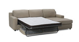 Jenny Premium Sectional Sleeper in Beige