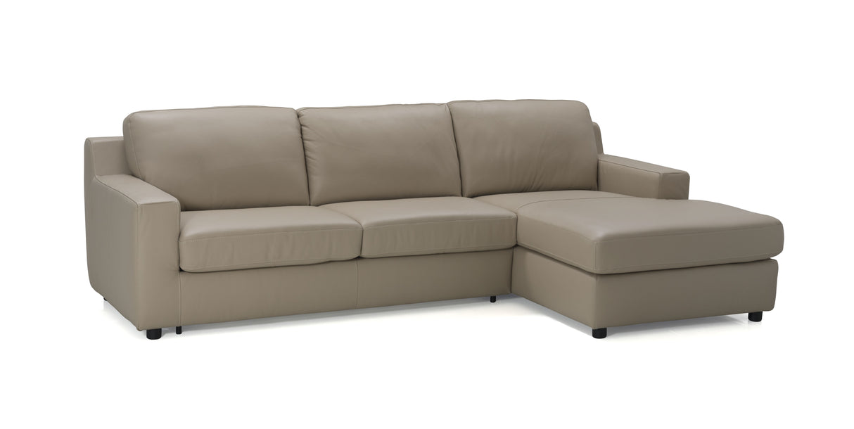Jenny Premium Sectional Sleeper in Beige