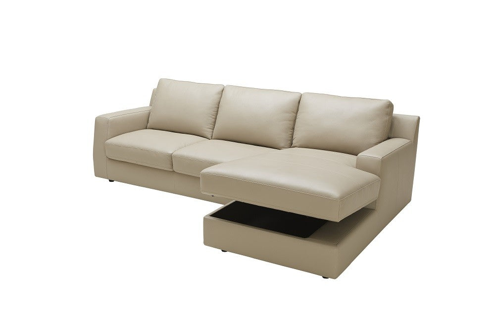 Jenny Premium Sectional Sleeper in Beige