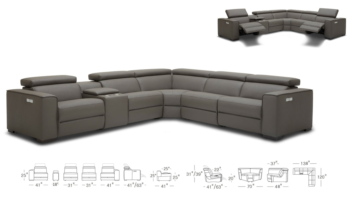 Picasso 6Pc Motion Sectional