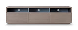 Modern Grey Veneer TV Stand